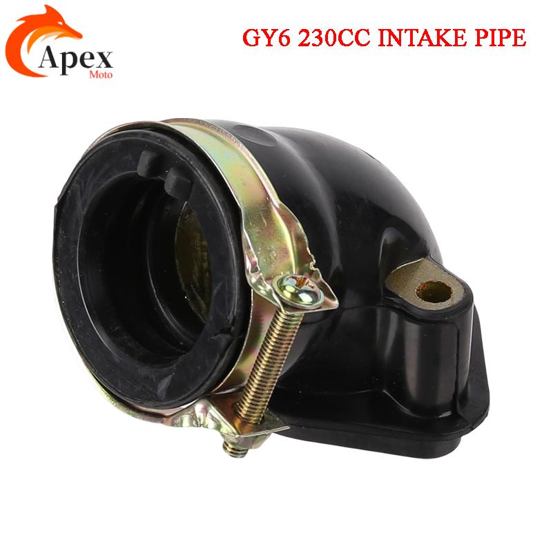Motorcycle Carburetor - Gy6 230cc inlaatpijp voor de carburateur