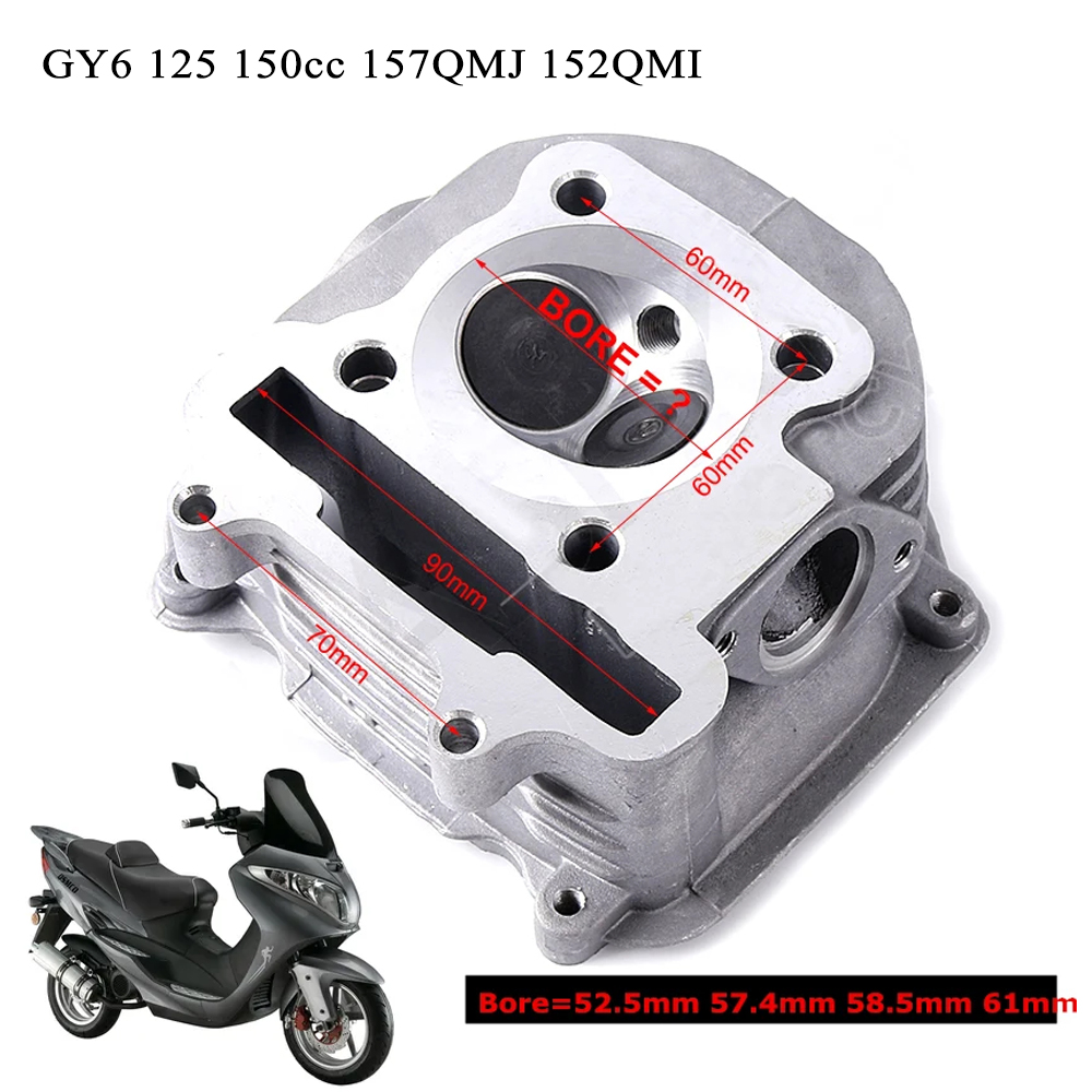 Engine Parts Motorcycle - Gy6 Cilinderkop Motorfiets Onderdelen Gy6 150