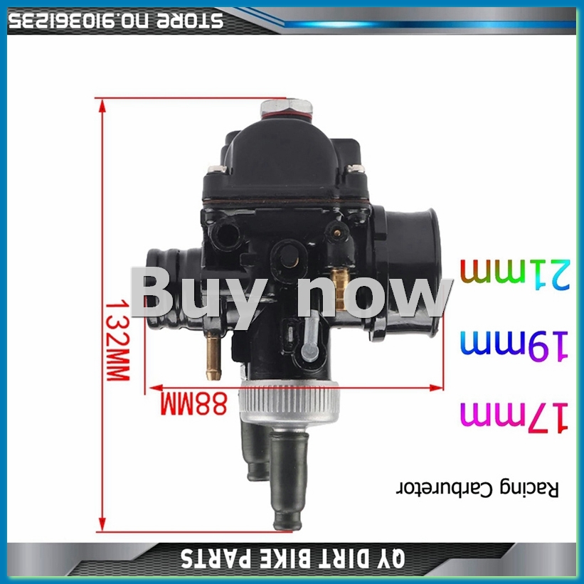Motorfiets Carburateur PHBG 21 - Motorcycle Carburetor recensie en prijs