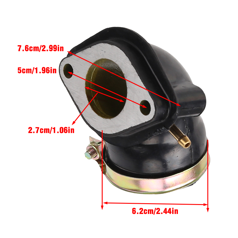 Gy6 230cc inlaatpijp voor de c - Motorcycle Carburetor recensie en prijs