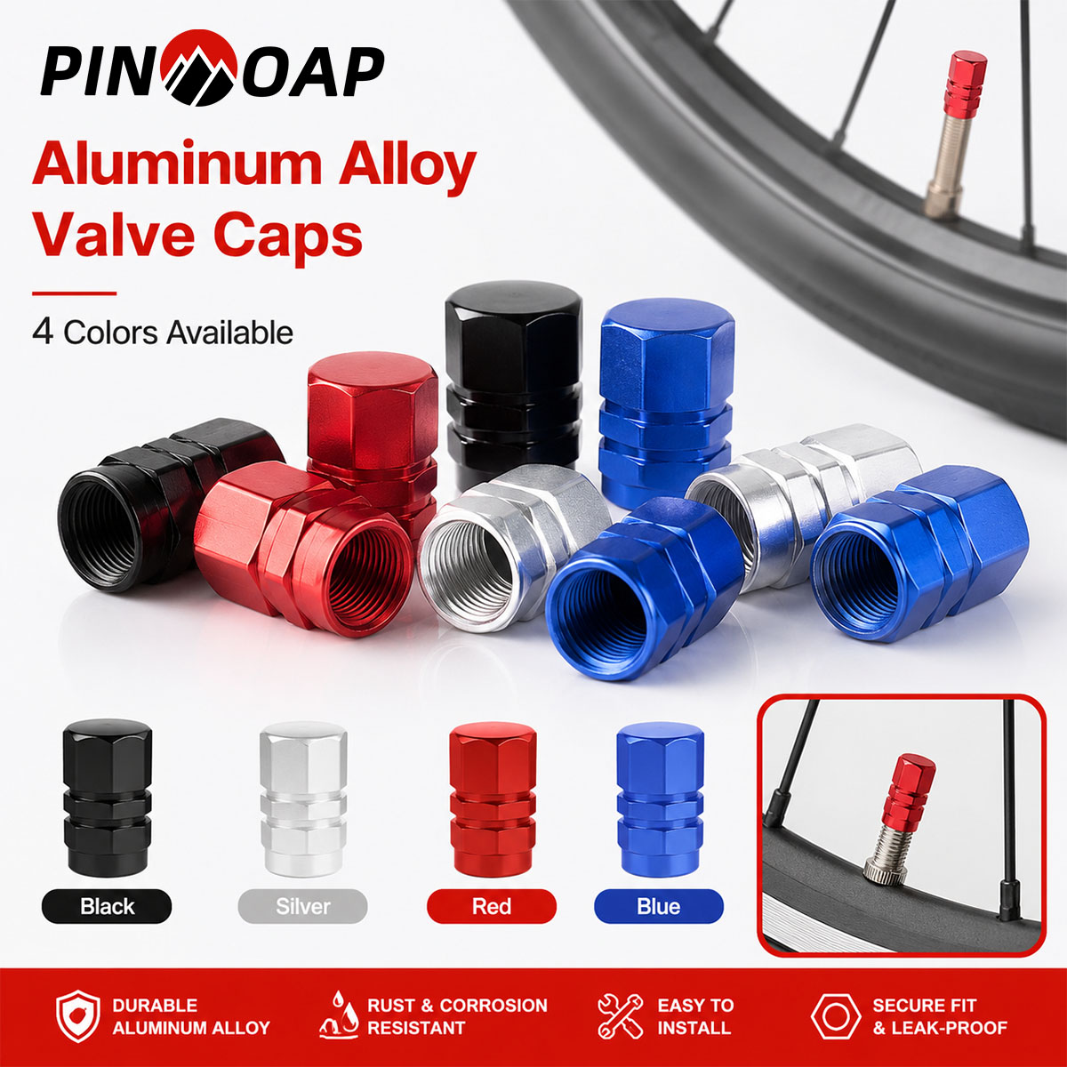PINMOAP 4/12PCS Hex Ventieldop - Motorcycle Valve Cover recensie en prijs