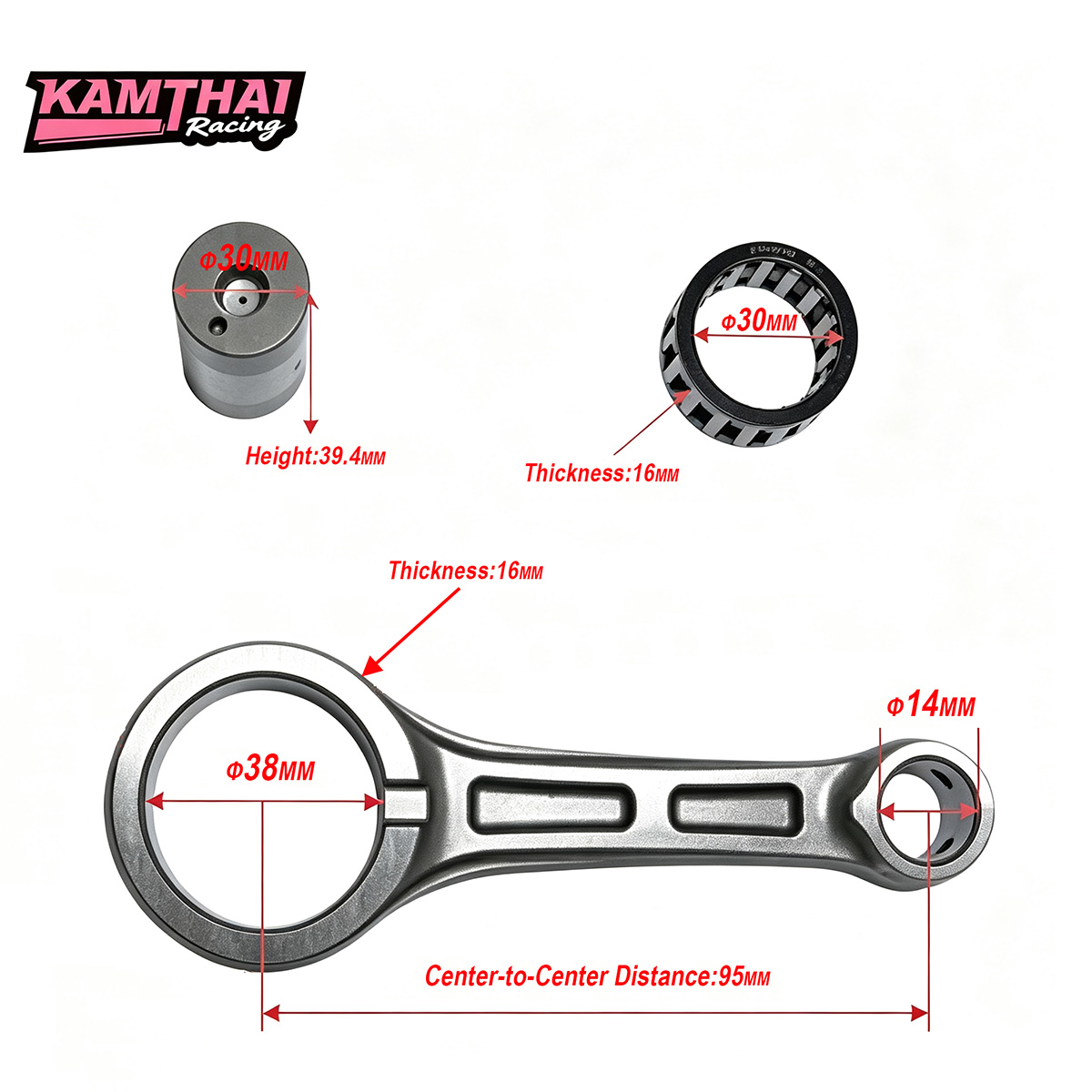 KAMTHAI gesmede, CNC-gefreesde - Motorcycle Crankshaft recensie en prijs